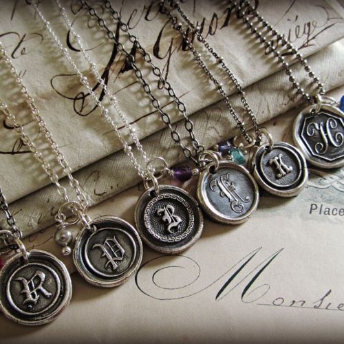Wax Seal Jewelry necklaces